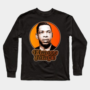 Retro Elmore James Tribute Long Sleeve T-Shirt